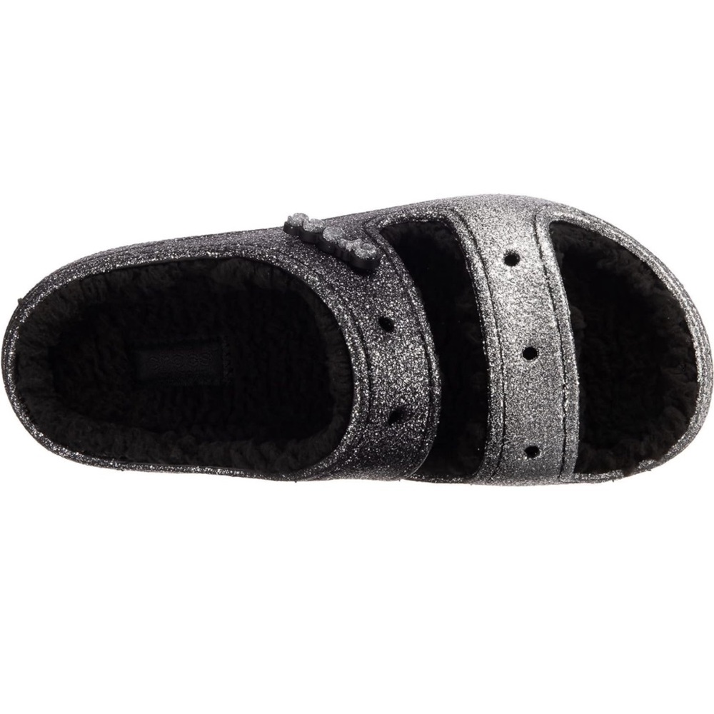 Crocs sandal unisex black/silver M2/W4 - Picture 7 of 14